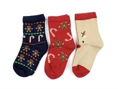 Name It jester red jule strømper (3-pak)